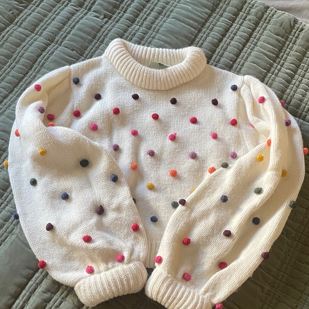 Farm Rio Pom-Pom Women's Sweater